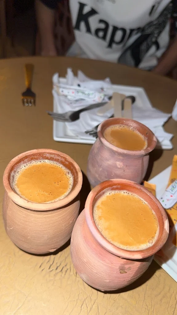 Tandoori chai served in clay kulhads